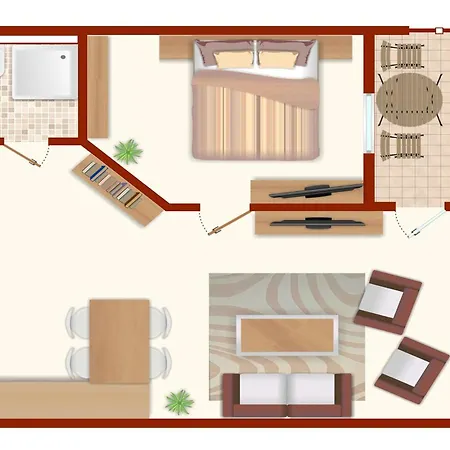 Strandhotel 5 Appartamento